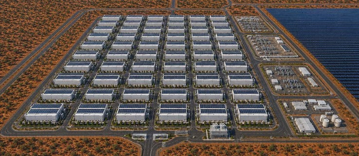 Data centres are incompatible with renewable energy targets