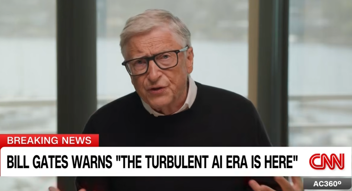 Bill Gates stakes reputation: AI is not like past tech