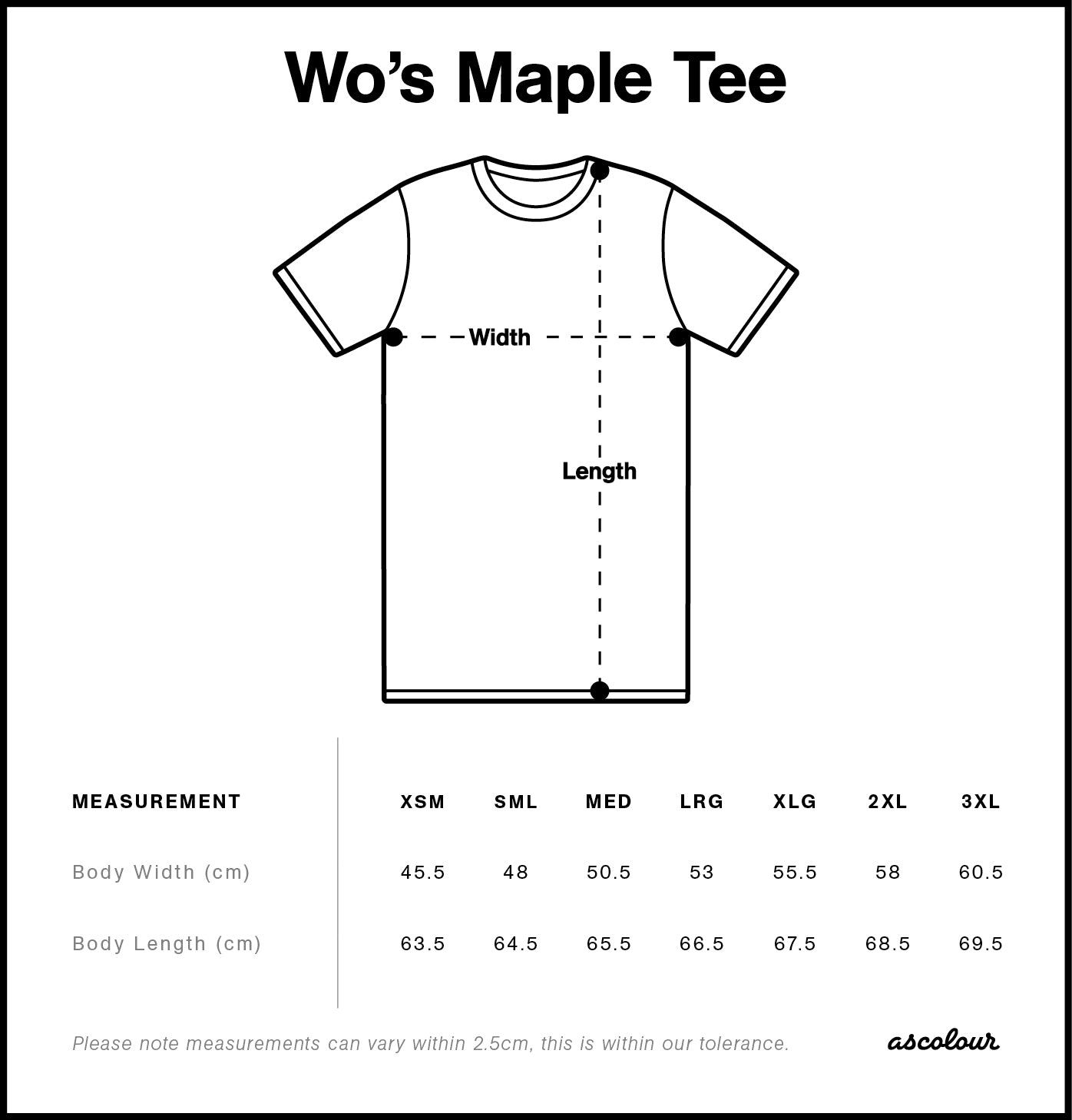 BEWARE Soft Signature Maple Tee
