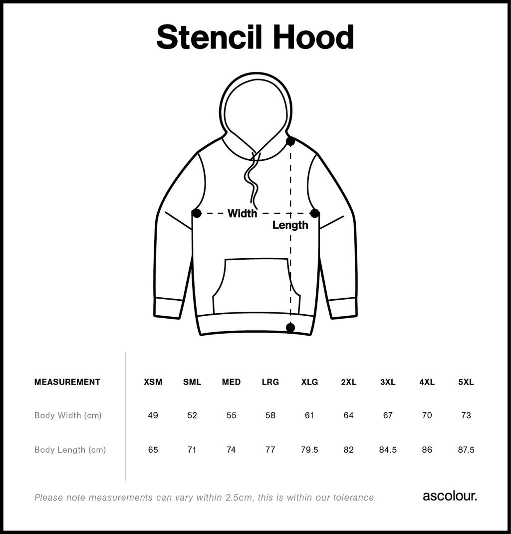 BEWARE AI Stencil Hood