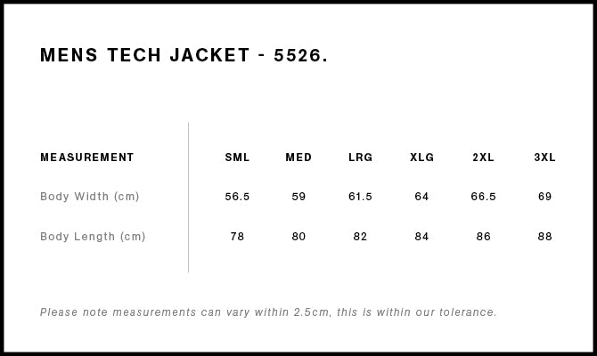 BEWARE Tech Jacket