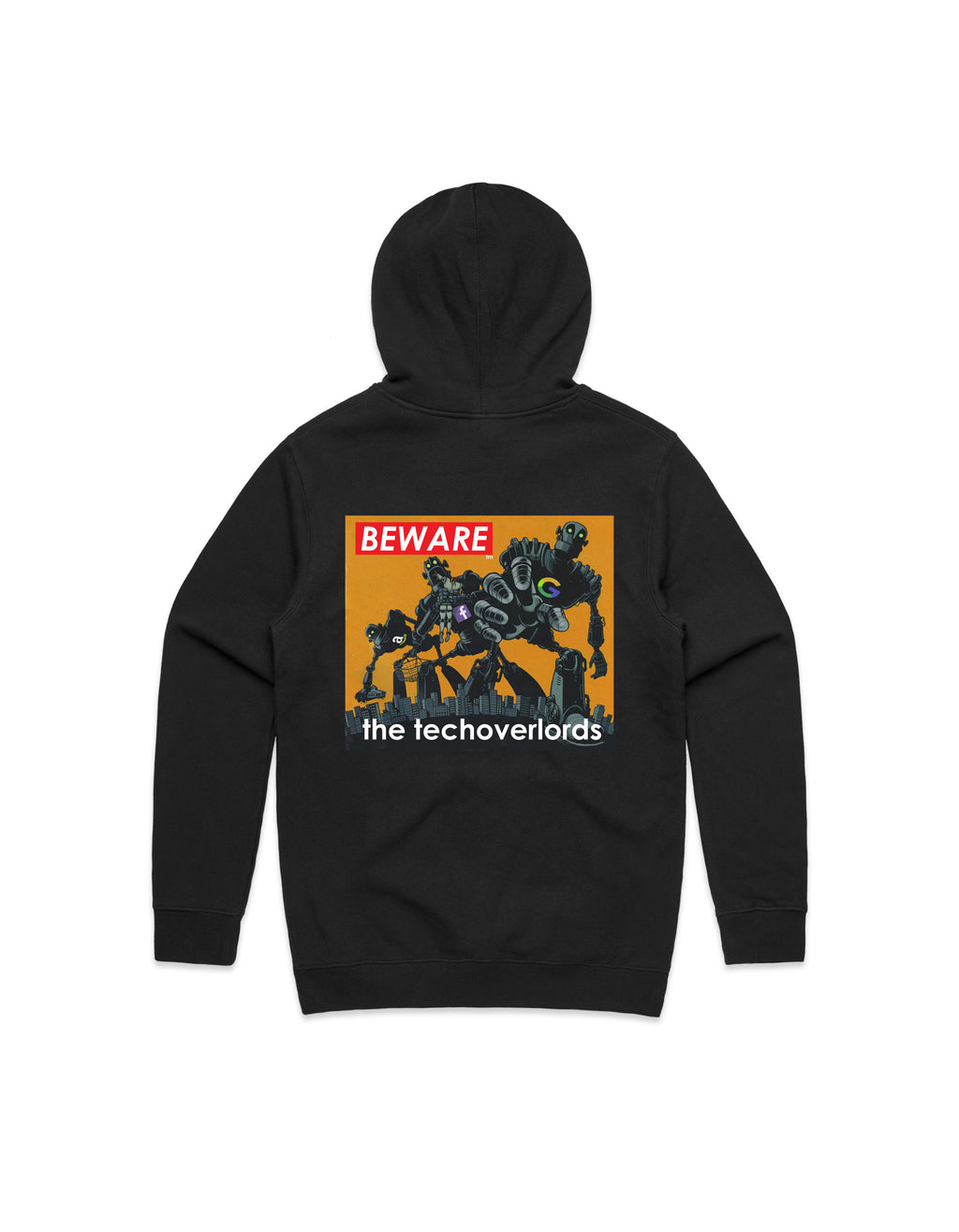 BEWARE The Big 3 Stencil Hood