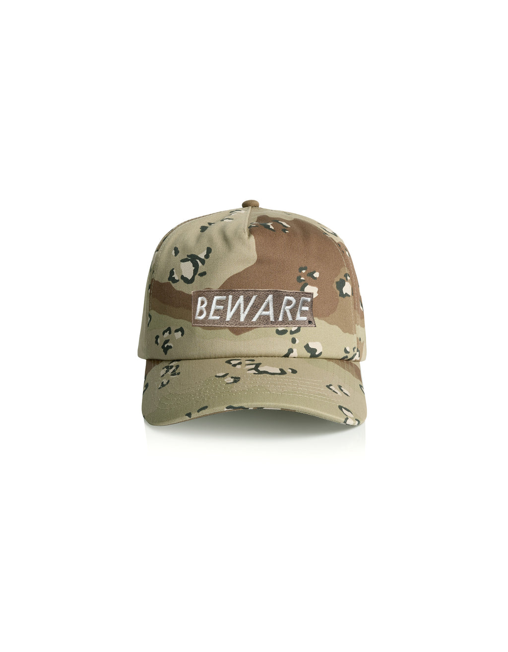 BEWARE Desert Camo Cap