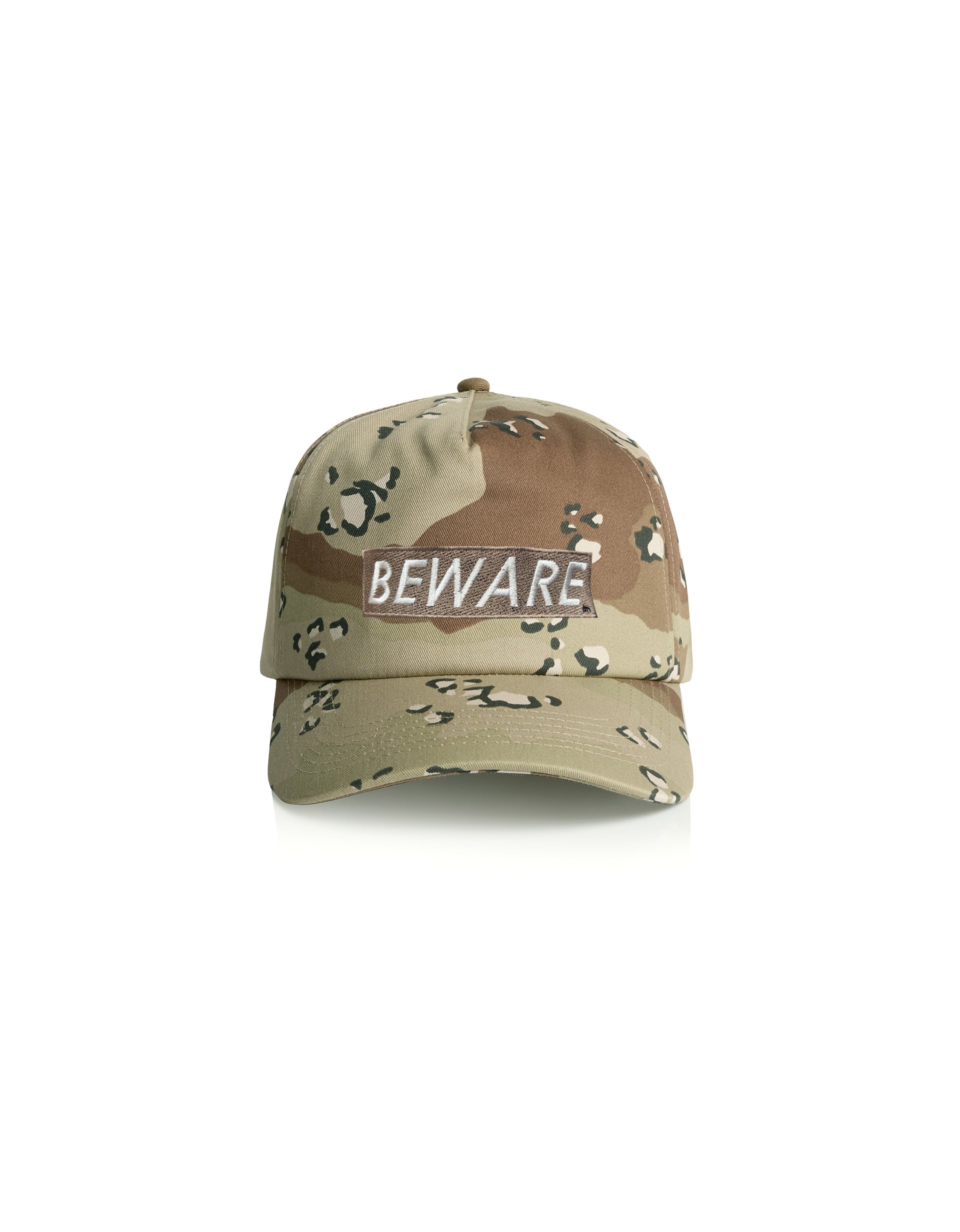 BEWARE Desert Camo Cap