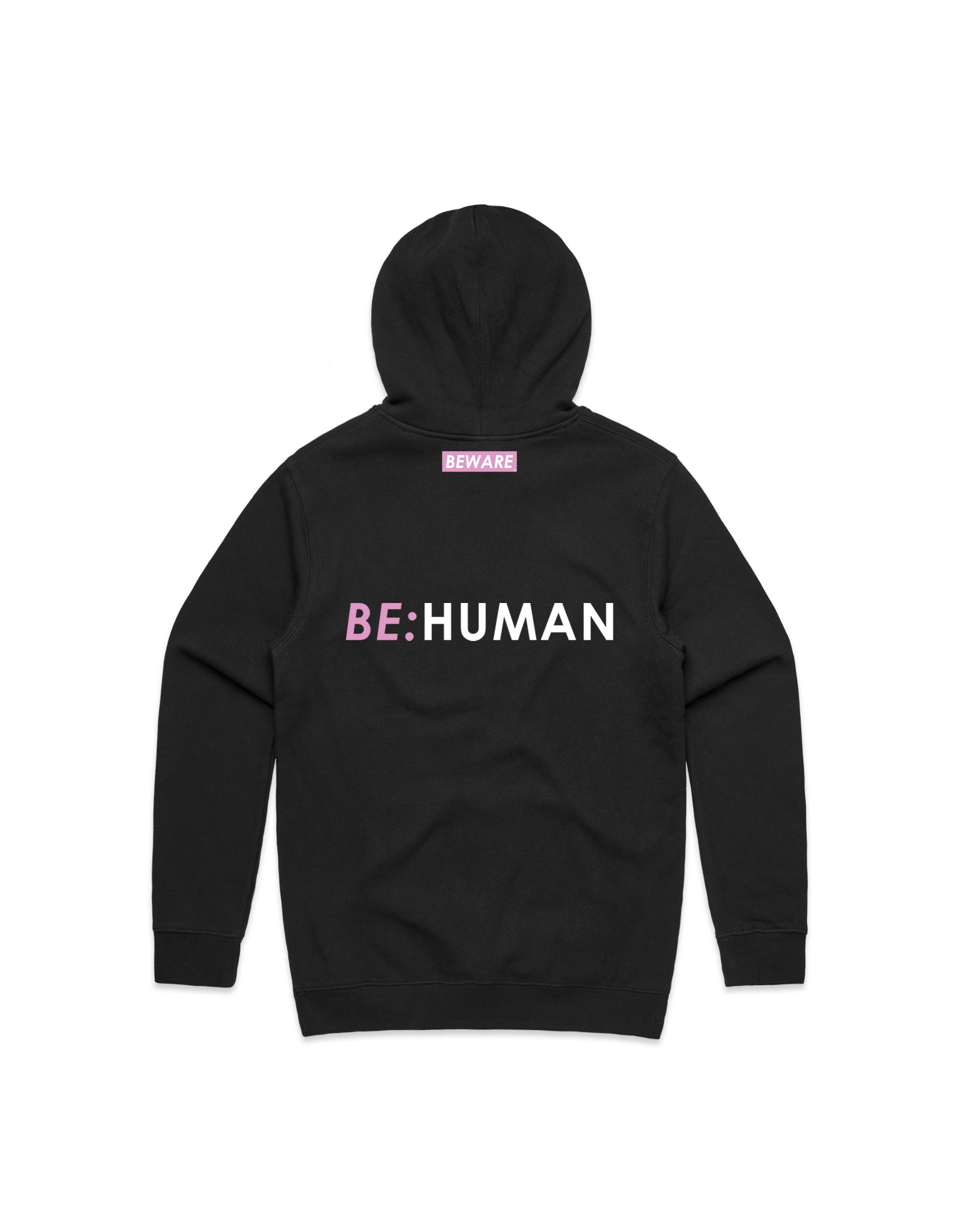 BEWARE Soft BeHuman Hood