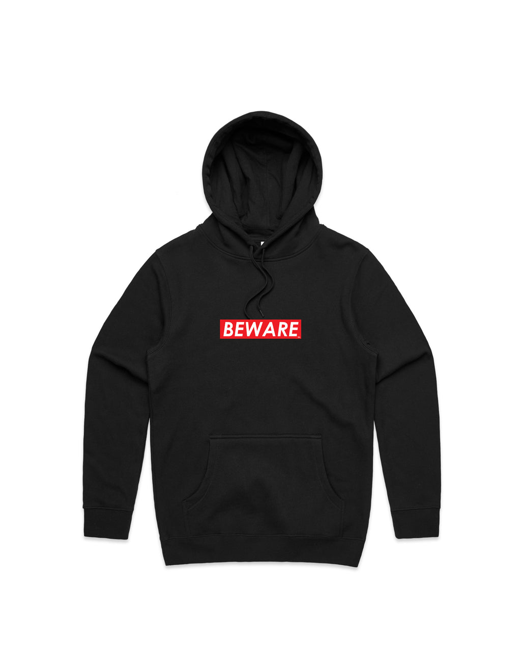 BEWARE AI Stencil Hood