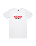 BEWARE AI Robots Staple Tee