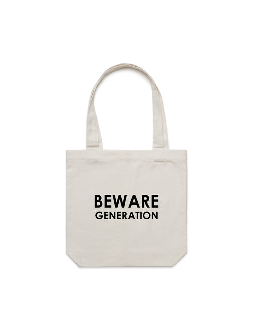 BEWARE Carrie Tote