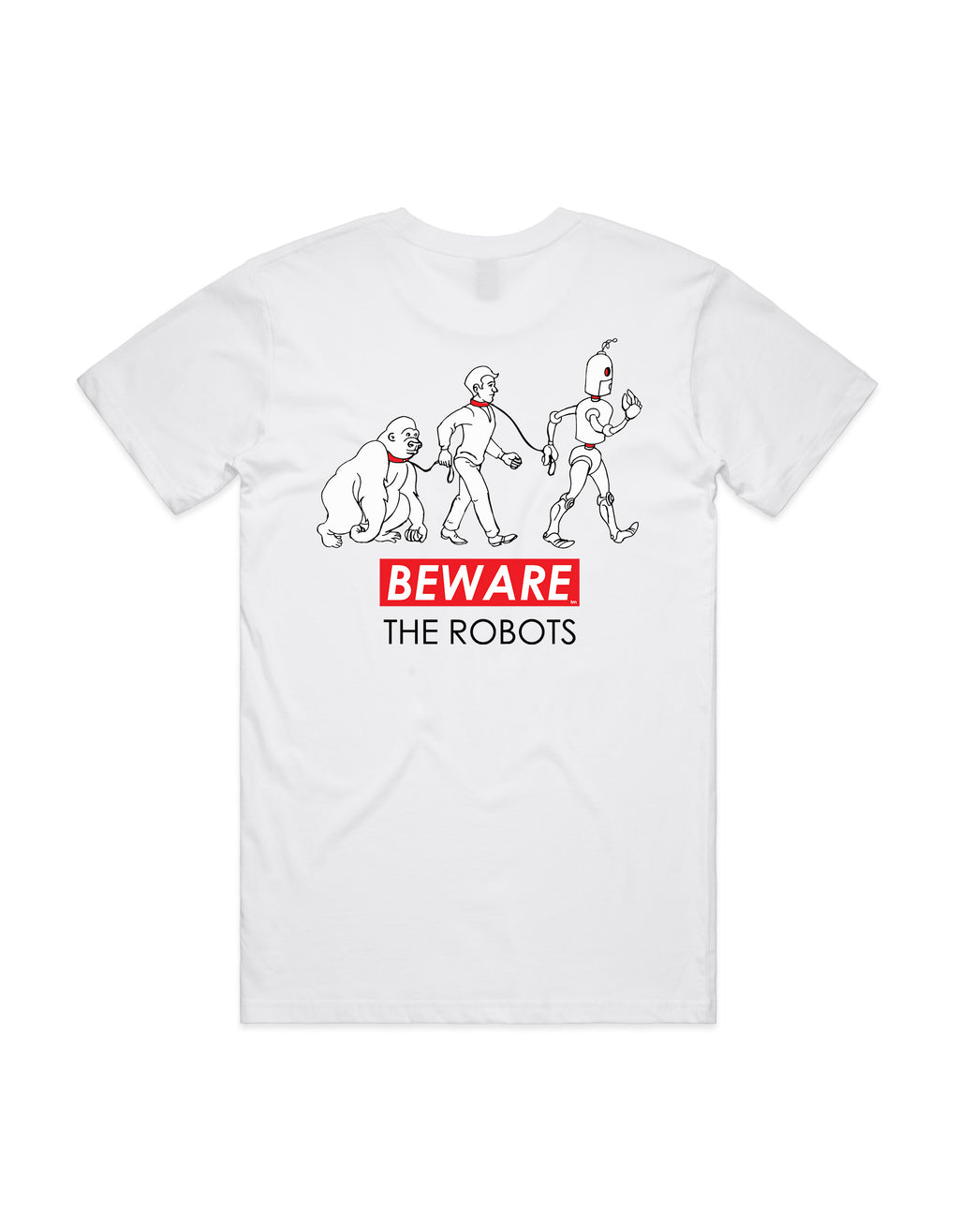 BEWARE Evolution Staple Tee