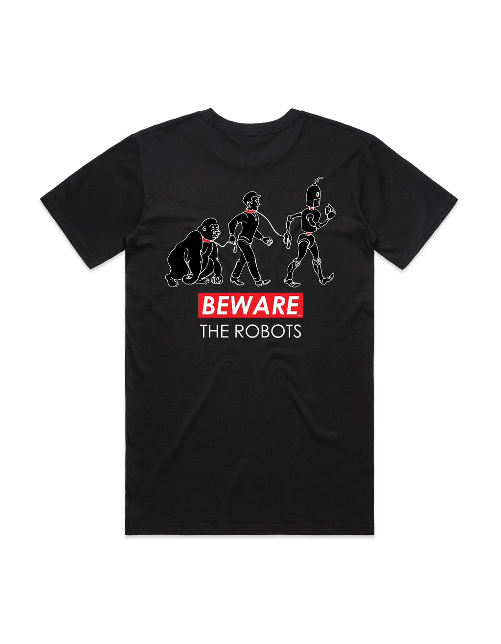 BEWARE Evolution Staple Tee