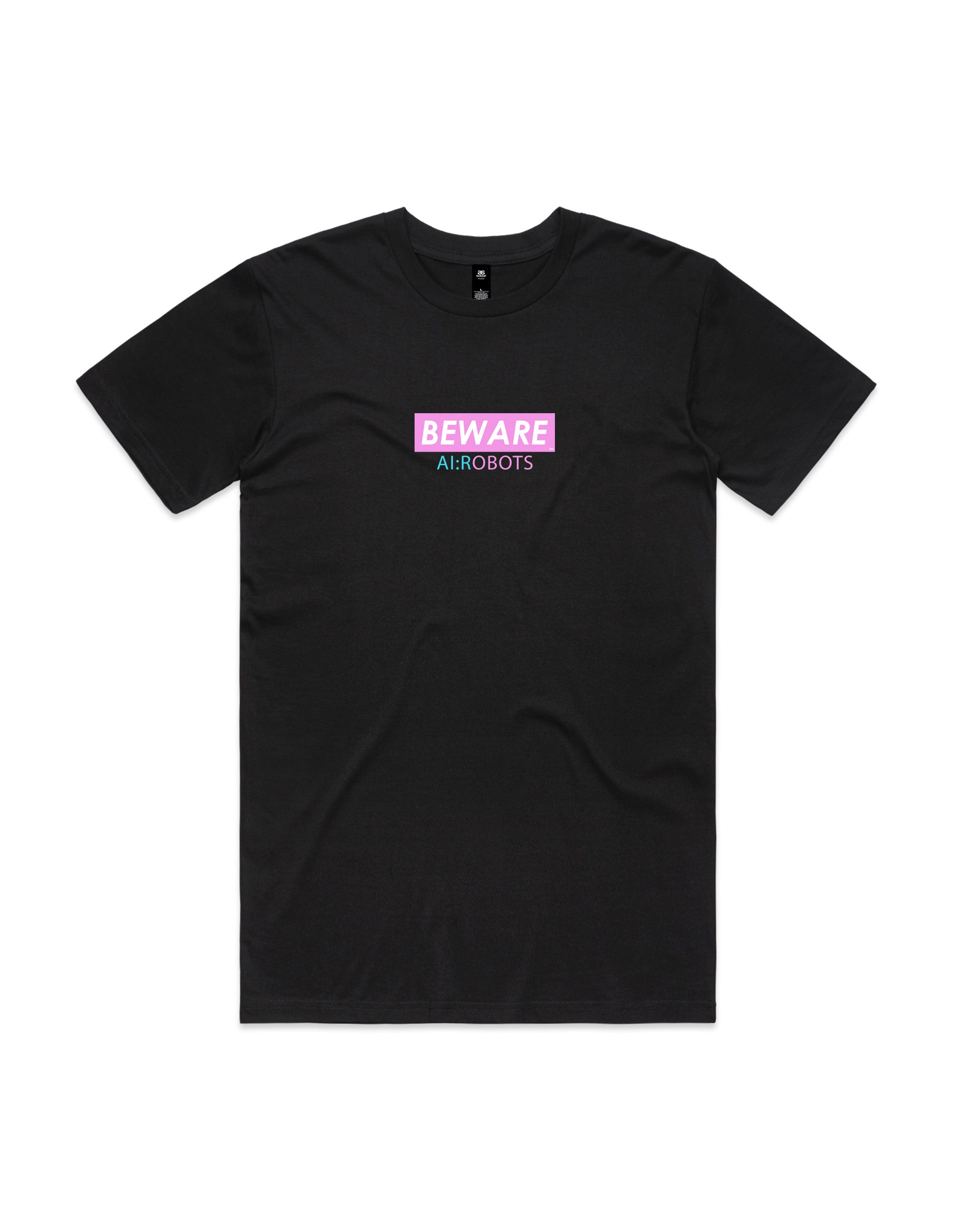 BEWARE AI Robots Soft Tee
