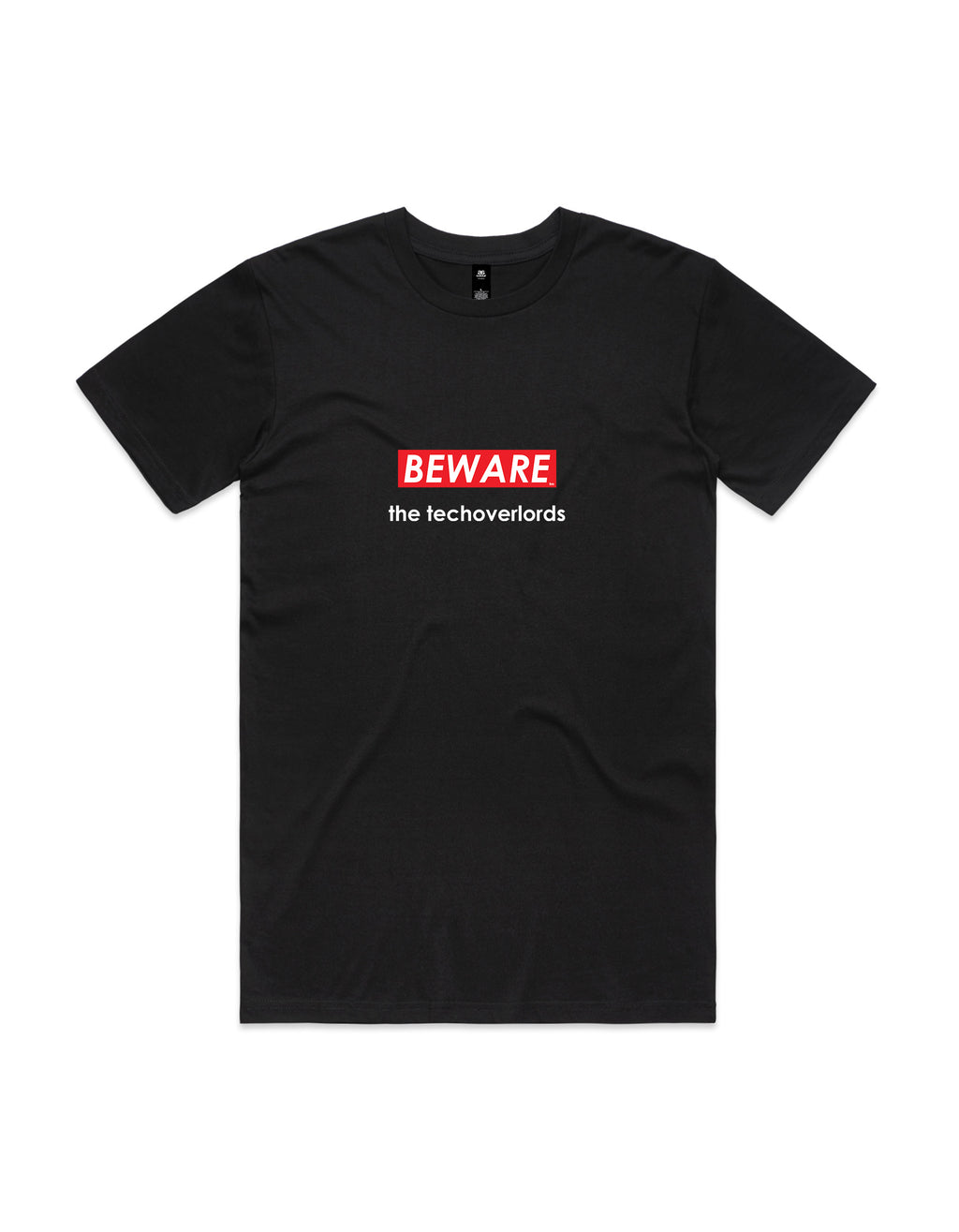 BEWARE Tech Overlords Staple Tee