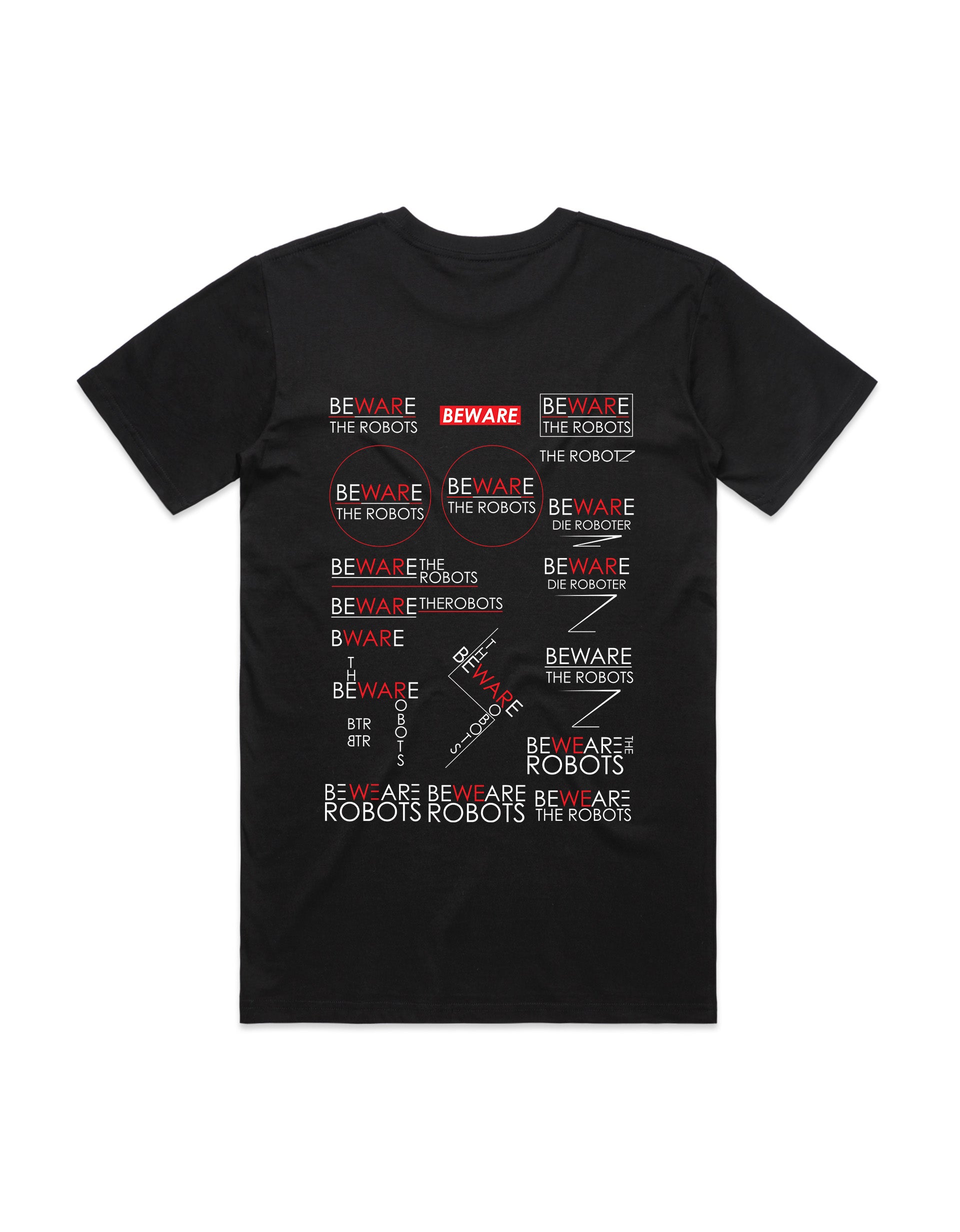 BEWARE We Are War Staple Tee