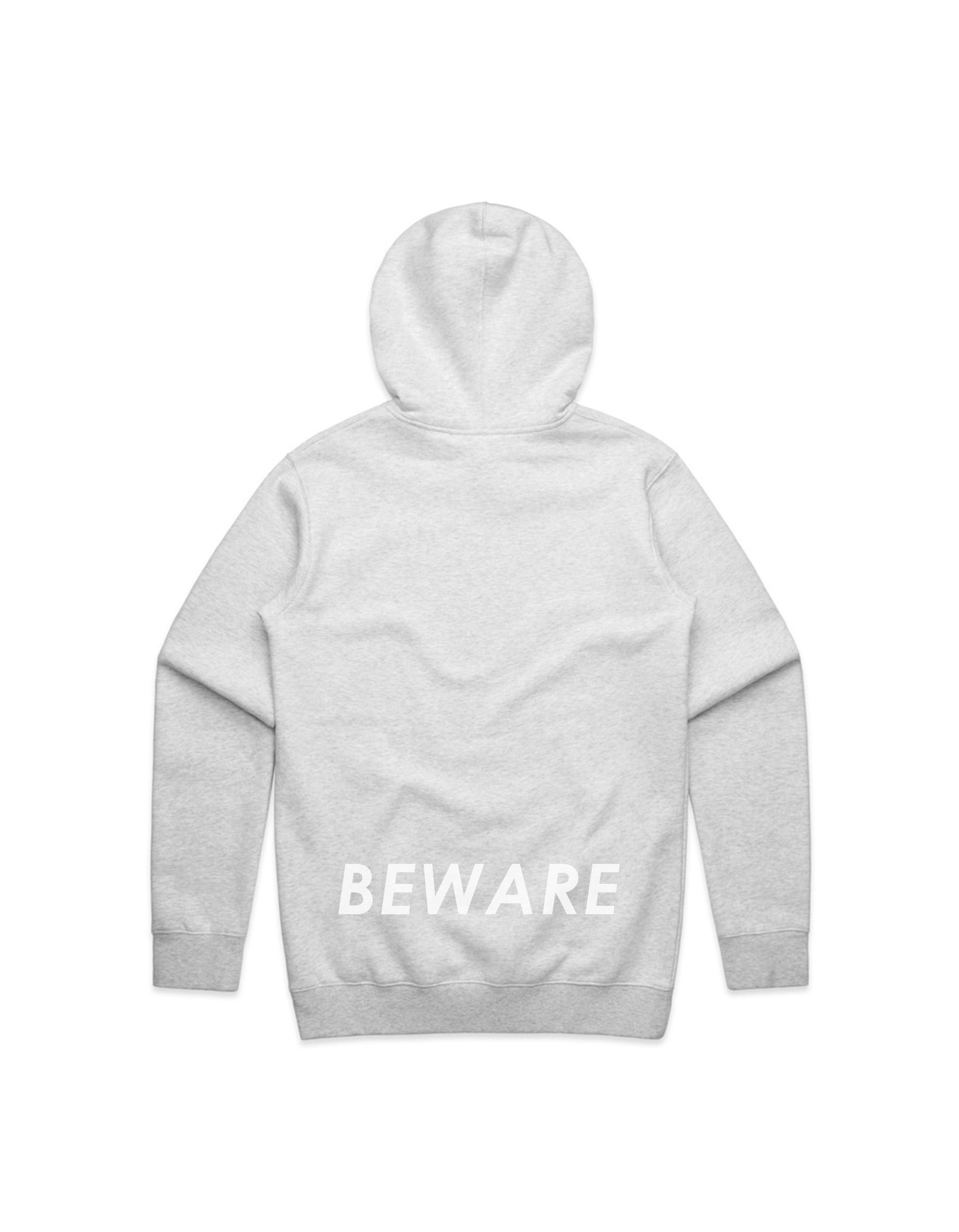 BEWARE White Marle Hood